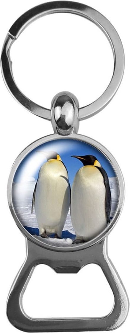 Bieropener Glas - Pinguins