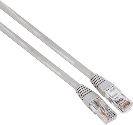 Hama 00200911 netwerkkabel Grijs 5 m Cat5e U/UTP (UTP)