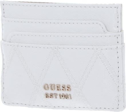 GUESS Kaarthouder Adi SLG Card Holder White Wit