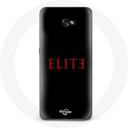 Case voor Samsung Galaxy A5 2017 Elite Seizoen 5 Rood Logo Zwarte Achtergrond