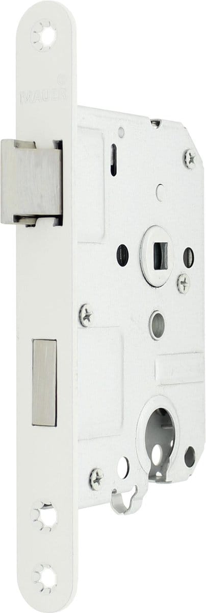 Insteekslot - Wit - Staal - Merkloos - Mauer 1535 D+N cilinderslot