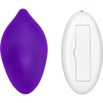 Oplegvibrator van siliconen met afstandsbediening, 8 cm