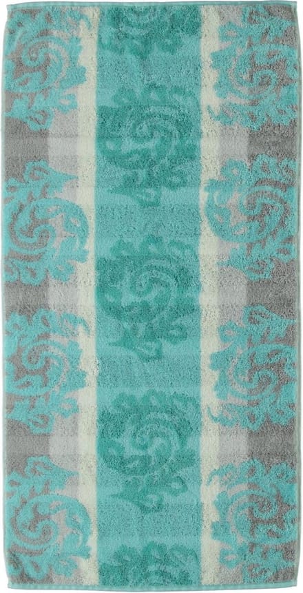 Cawo Cashmere Jacquard Badhanddoek - Munt 80x150