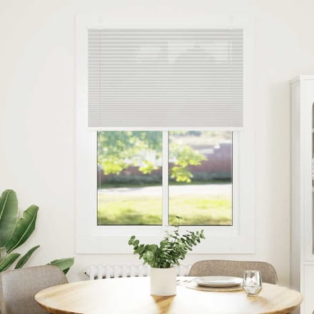vidaXL - Plissé - rolgordijn - 85x100 - cm - stofbreedte - 84,4 - cm - polyester