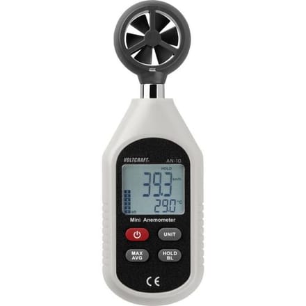 VOLTCRAFT AN-10 Windmeter 0.3 tot 30 m/s Magnetisch schoepenrad