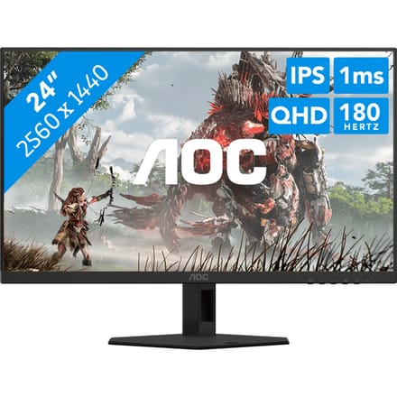24" AOC Gaming Q24G4RE - 23.8" | 2560 x 1440 | 180 Hz | Fast IPS