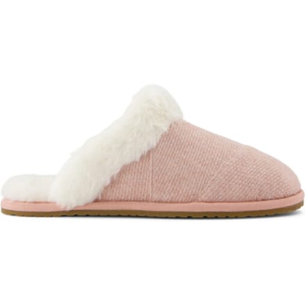 Toms Valerie 10021352 vintage pink sparkle knit