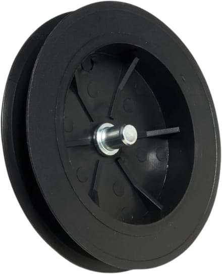 Roller Shutter Disc - Axle Pulley - Window Repair - Galvanized Steel Shaft - 140x40 mm
