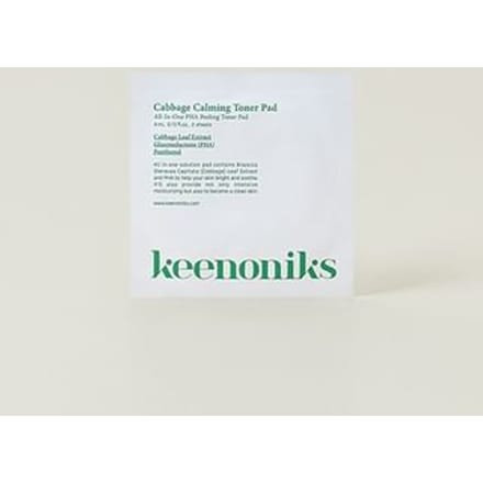 keenoniks - Cabbage Calming Toner Pad Pouch 2 sheets