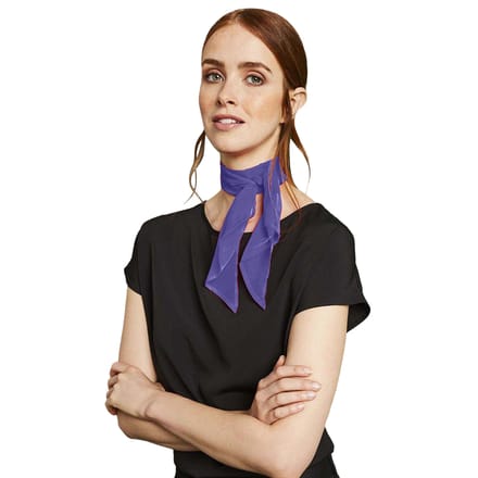 Premier Dames/vrouwenwerk Chiffon Formele Sjaal (Paars)