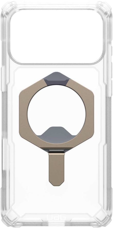 UAG Plasma XTE Backcover geschikt voor MagSafe geschikt voor iPhone 17 Pro Max - Clear Titanium