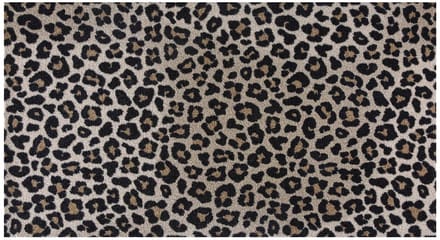 MD Entree - Design mat - Universal - Safari Beige - Vloerkleed - Antislip - Machine wasbaar - 67 x 120 cm