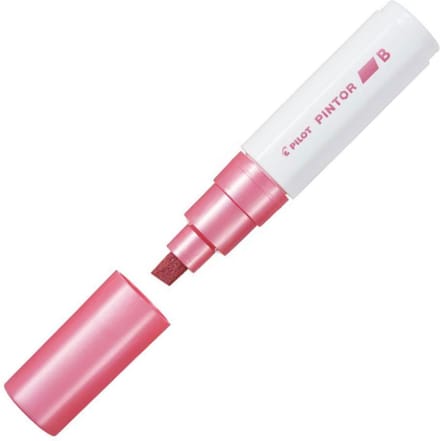 Merkloos Decoratieve Marker B - Metallic Roze, Brede Punt