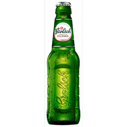 Premium pilsner bier fles