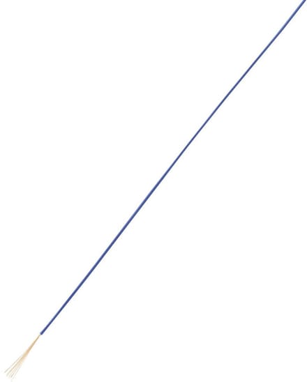 TRU COMPONENTS 1567846 Draad LiFY 1 x 0.75 mm² Blauw 10 m