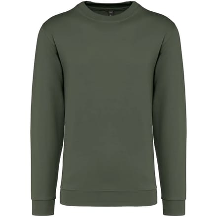 Sweater 'Crew Neck Sweatshirt' Kariban Collectie Basic+ XXL - Caper Green