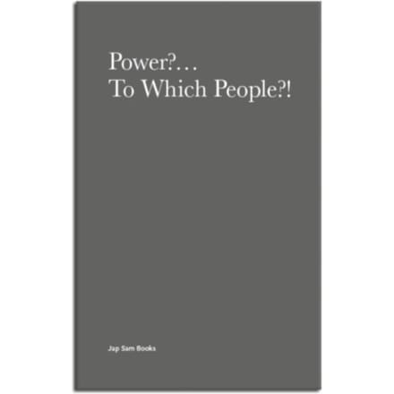 Power?... To Which People?! - J. Staal