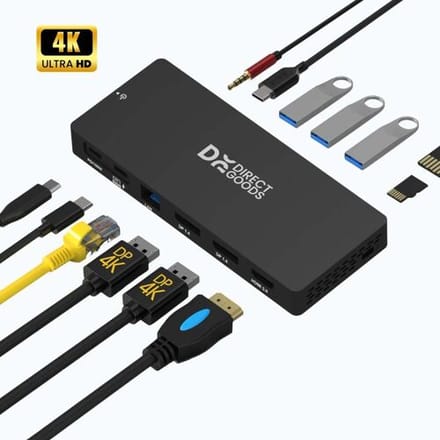 Siltcon® 13-in-1 USB-C Hub - Triple Display