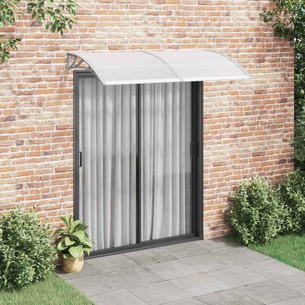 vidaXL - Deurluifel - 200x100 - cm - PC - grijs