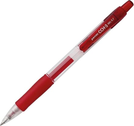 Penac CCH-3 - Gel Pen - 0.7mm - Rode Inkt