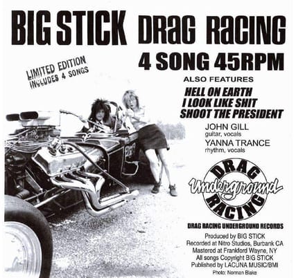 Big Stick - Drag Racing (7" Single) ( Limited Edition)