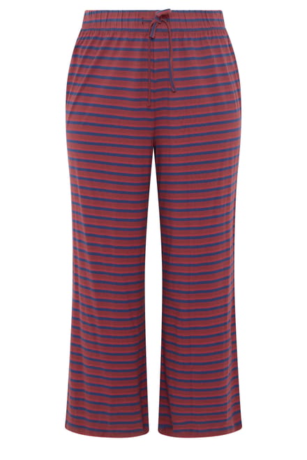 Limited Collection Oodblauwe Gestreepte Broek Size 48