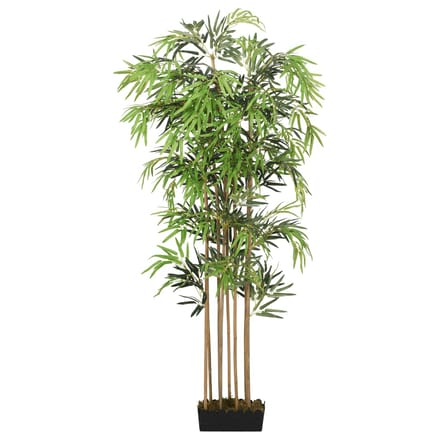 vidaXL - Kunstplant - bamboe - 1095 - bladeren - 150 - cm - groen