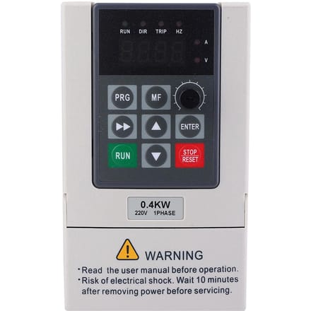 0.4KW Eenfase naar Driefase 220V Variabele Frequentie Aandrijving Motor Omvormer