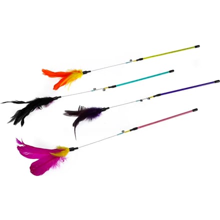 Ebi - Speelgoed Voor Dieren - Kat - Fishing Rod Rosie 60cm Gemengde Kleuren - 1st
