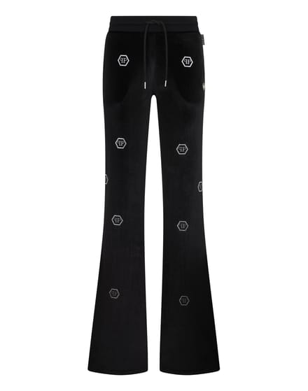 Chenille Jogging Pants Mini Monogram Strass Monogram Strass