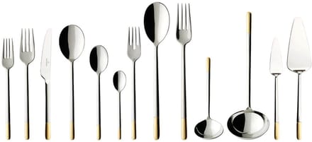 Villeroy & Boch Bestekset Ella - 113-delig / 12 personen - Verguld