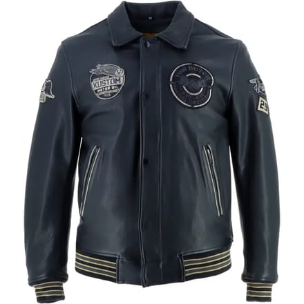 Motor leren jas Von Dutch Vd - Brooklyn