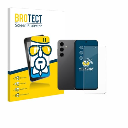 Screenprotector voor Samsung Galaxy S24 FE (Voor+Camera) Beschermglas transparant