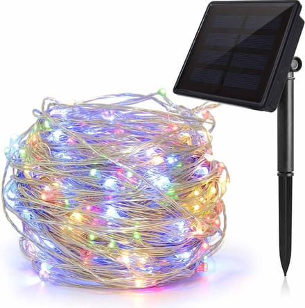 Dailyiled - Kerstverlichting - Multicolor - 240 led - Solar - 24m - voor binnen en buiten