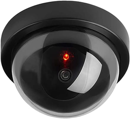 Nep Camera - Oog in Oog - Diefstal Preventie - Knipperende LED - 1 Watt - Zwart