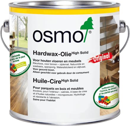 Osmo Hardwaxolie 3065 Semi-Mat - 0,375 Liter