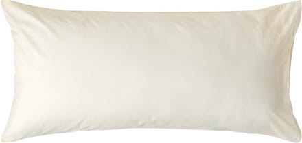 Homescapes Kussensloop 50x90 cm – Crème – 100% Egyptisch Perkal Katoen – 200 TC