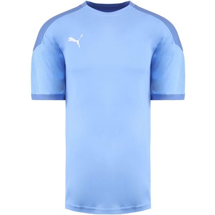 Puma DryCell TeamFinal 21 Mouw Heren Lichtblauw Trainingstrui T-shirt 656481 18