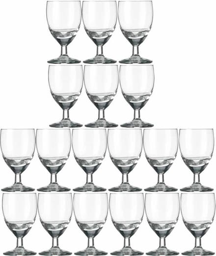 Royal Leerdam Likeur/borrelglazen Gilde - 18x stuks - transparant - 60 ml