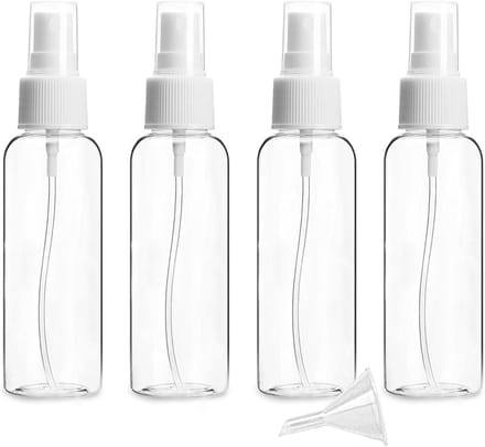 Kleine 4 oz/120 ml Spuitfles voor Reizen - Navulbare Mini Spuitflessen met Trechter