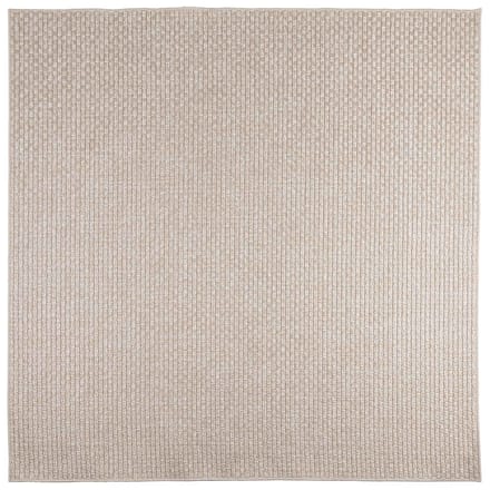 vidaXL - Vloerkleden - Vierkant - FARO - Crème - 200 - x - 200 - cm - Polyester