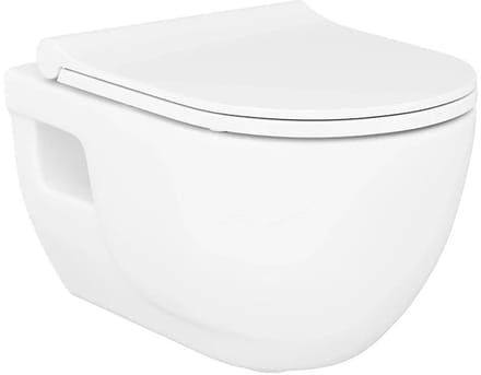 DutchLine - Brilla Hangtoilet - Glans Wit - 530x355mm
