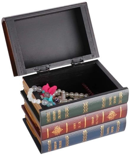 Dailygoody - Decoratieve boekendoos - Antieke boekdecoraties