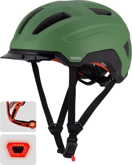 GO-OFF RIDER Smart mat olijfgroen maat S