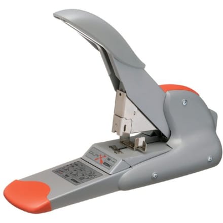 Nietmachine rapid supreme duax heavy duty 170 vel Zilver/oranje