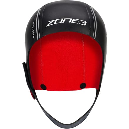 Zone3 Tech Black 2026 Heat- Wetsuit Muts - / Zilver / Rood
