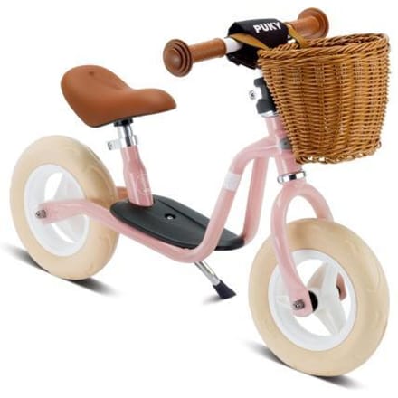 Loopfiets - Puky LR M - Retro Roze - Met mandje - Vanaf 2 jaar