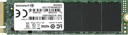 Interne SSD - Solid State Drive - Snelle Data Overdracht - PCIe Gen3 x4 Interface - 256 GB - Zwart