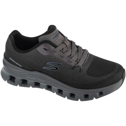Skechers Heren Glide Step Pro Waverra Slip Ins Sneakers Black Charcoal