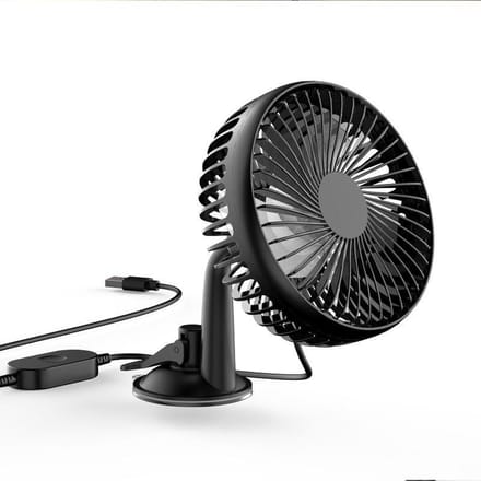 USB ventilator met zuignap